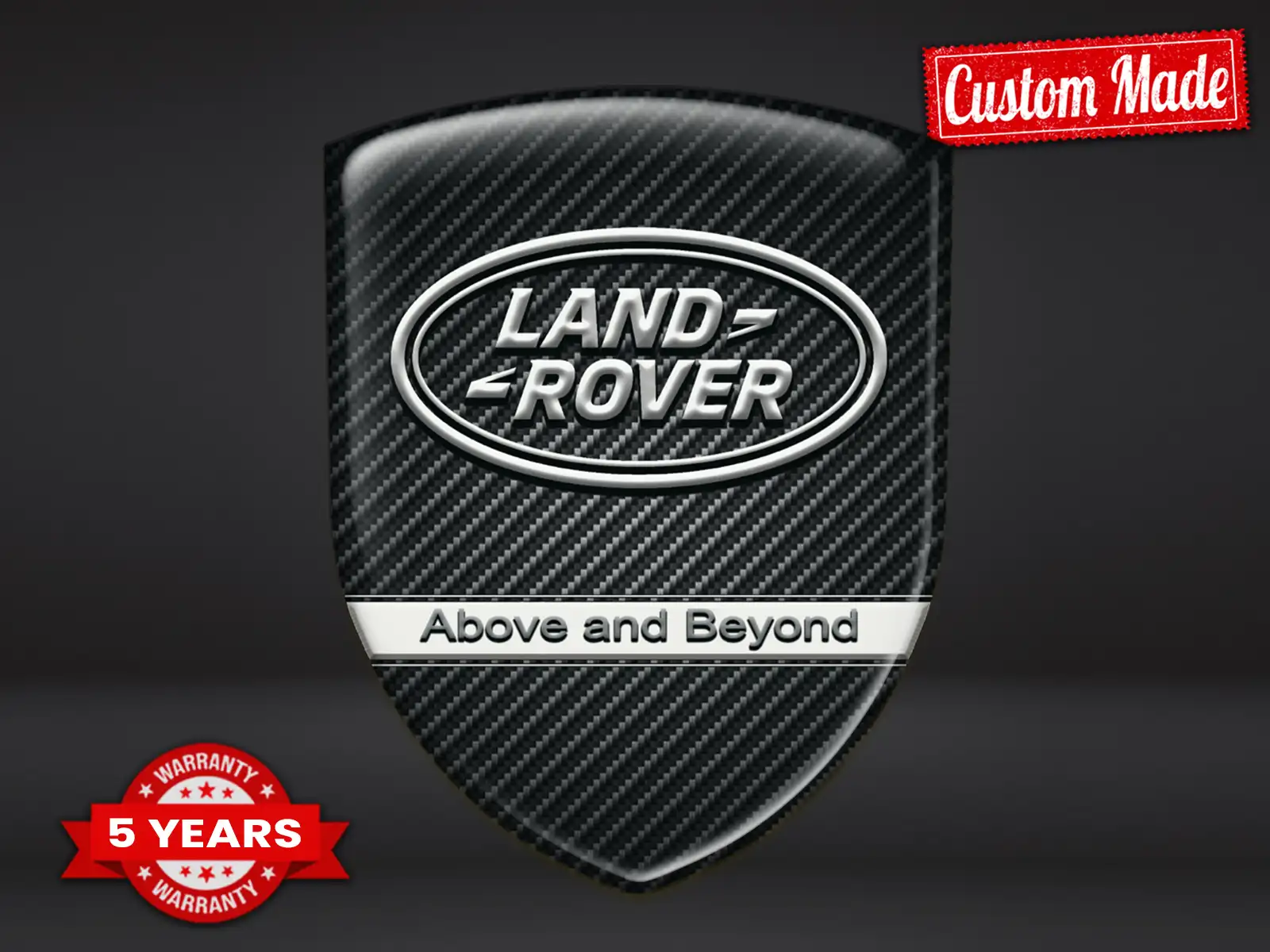 Land Rover Stoßstangenaufkleber Eigen Pro Max Haltbar Modern Stil